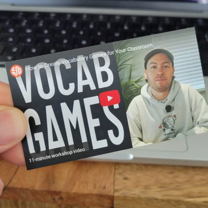 the new YouTube thumbnail-style business card