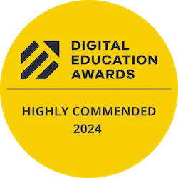 Digital Education Awards - Highly Commended 2024