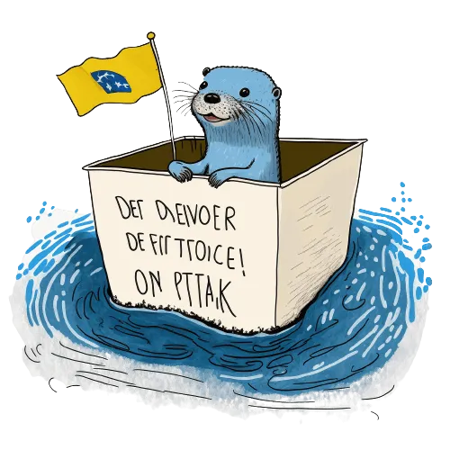 otter in a box