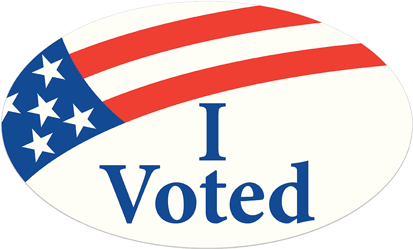 voting sticker