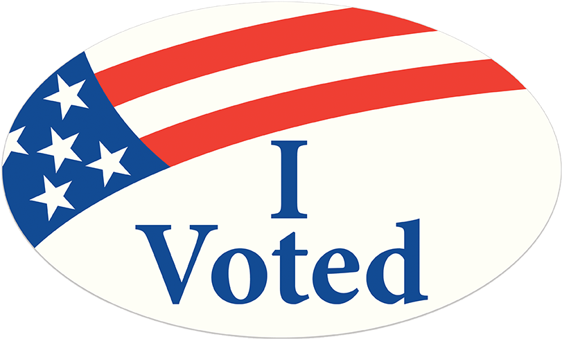 voting sticker